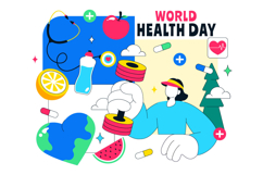 11 World Health Day Illustration Product Image 4