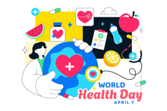 11 World Health Day Illustration Product Image 5