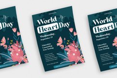 World Heart Day Vol. 1 - Flyer, Poster &amp; Instagram Post AS Product Image 2