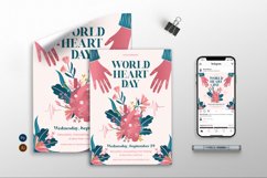 World Heart Day Vol. 3 - Flyer, Poster &amp; Instagram AS Product Image 1