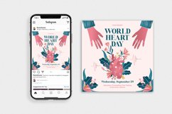 World Heart Day Vol. 3 - Flyer, Poster &amp; Instagram AS Product Image 3