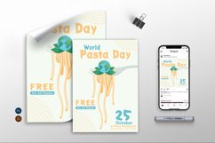 World Pasta Day - Flyer, Poster &amp; Instagram GR Product Image 1