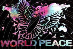World Peace Cutting file SVG DXF Product Image 2