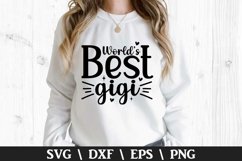 World’s best Gigi - Mother&#039;s Day Design Product Image 1