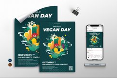 World Vegan Day Vol. 2 - Flyer, Poster &amp; Instagram AS Product Image 1