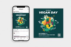 World Vegan Day Vol. 2 - Flyer, Poster &amp; Instagram AS Product Image 2