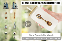 Weary Utensils Glass Can Product Image 1