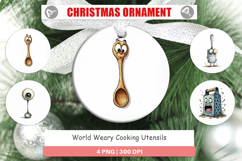 Weary Utensils Ornament Product Image 1
