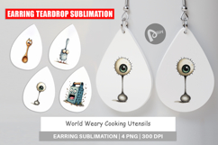 Weary Utensils Earring Product Image 1