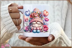 World's Best Mom, Mother's Day Gnome png, Gnome sublimation Product Image 2