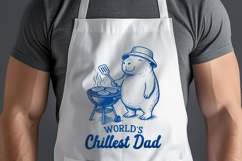 World's Chillest Dad SVG - Capybara BBQ Master Funny PNG Product Image 3