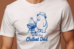 Funny Capybara Dad SVG Bundle - 10 Designs - Grillfather PNG Product Image 11