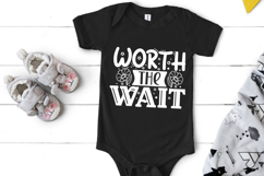Worth the wait SVG, Baby SVG Product Image 1