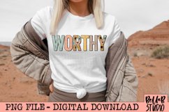 Worthy Boho Sunflowers Sublimation Design Product Image 1