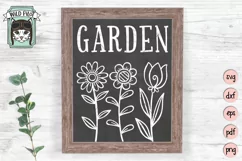 Garden SVG Cut File, Gardening SVG, Flower Garden SVG File Product Image 4