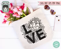 Love the Earth, Earth Day SVG Cut File Product Image 3