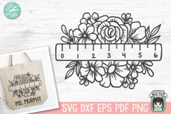 Teacher Gift SVG, Teacher Shirt SVG, School Supplies SVG Product Image 1
