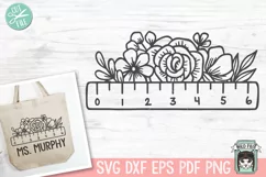 School Supplies SVG, Teacher Gift SVG, Teacher Shirt SVG Product Image 1