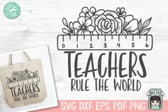 Teacher Shirt SVG, Teacher Gift SVG, Positive Vibes SVG Product Image 1