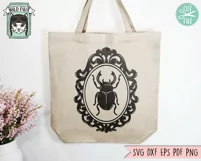 Beetle SVG, Insect SVG, Animal SVG, Beetle PNG, Bug SVG Product Image 2