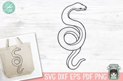 Snake SVG, Reptile SVG, Animal SVG, Tattoo SVG, Snake PNG Product Image 1