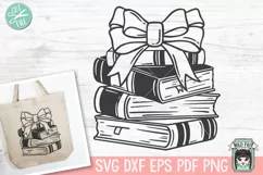 Christmas SVG, Books SVG, Reading SVG, Teacher Shirt SVG Product Image 1