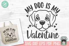Dog Lover SVG, Valentines Day SVG, Puppy SVG, Love Dogs SVG Product Image 1