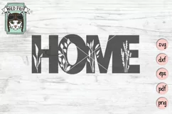 Home Sign SVG, New Home SVG Cut File, Farmhouse Sign SVG Product Image 1