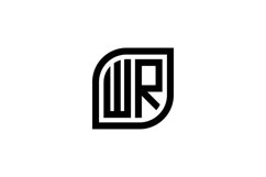 WR Logo design Product Image 1