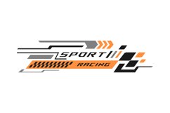 Wrap vehicle sports stripe sticker racing graphic Product Image 1