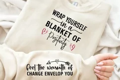 Feel The Warmth Of Change Sleeve SVG, Positive SVG Design Product Image 3