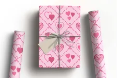 Breast Cancer Awareness Digital Paper | Pink Ribbon Pattern Product Image 6