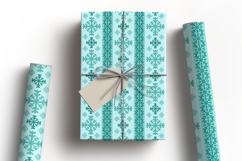 Snowflake Seamless Pattern | WInter Nordic Pattern Product Image 9