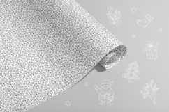 Have a Holly Jolly Christmas Doodle Clipart Product Image 7