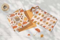 Cozy Autumn Seamless Pattern and Digital Paper Bundle Product Image 14