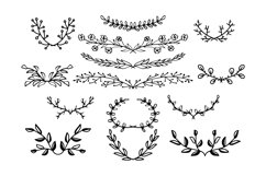 Laurels &amp; Wreaths borders clip art Product Image 4