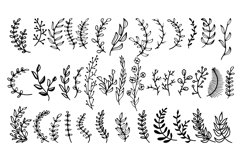 Laurels &amp; Wreaths borders clip art Product Image 6