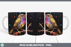 GorgeousWren Mug Wrap design.