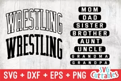 Wrestling SVG | Wrestling Family Spirit Product Image 2