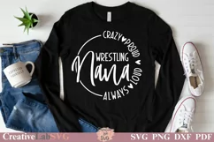 wrestling nana svg