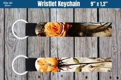 Wristlet Keychain Sublimation | Herbarium png Product Image 1