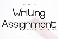 Writing Assignment Product Image 1