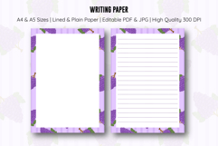 Grapes Letter Writing Paper | Writing paper Product Image 1