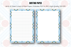 Folk Flower Letter Writing Paper | Writing paper Product Image 1