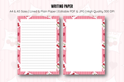 Cherry Coquette Letter Writing Paper | Writing paper Product Image 1