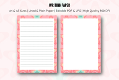 Pastel Stars Letter Writing Paper | Writing paper Product Image 1