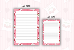 Cherry Coquette Letter Writing Paper | Writing paper Product Image 2