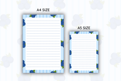 Blueberry Letter Writing Paper | Writing paper Product Image 2