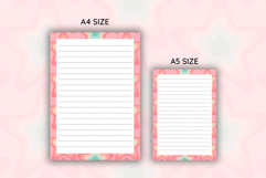 Pastel Stars Letter Writing Paper | Writing paper Product Image 2