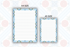 Folk Flower Letter Writing Paper | Writing paper Product Image 2